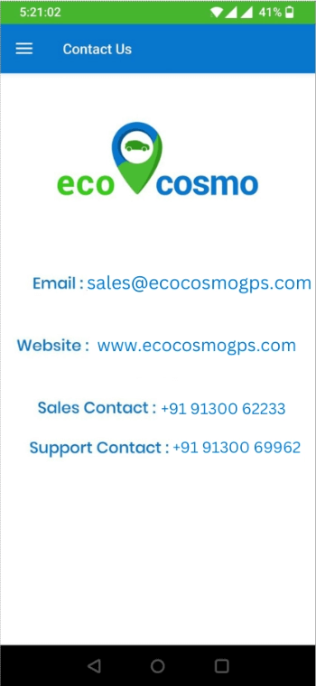 EcoCosmo About Us and Contact Us